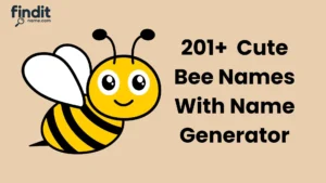 Cute And Catchy Bee Names With Name Generator