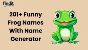 Cute And Funny Frog Names With Name Generator