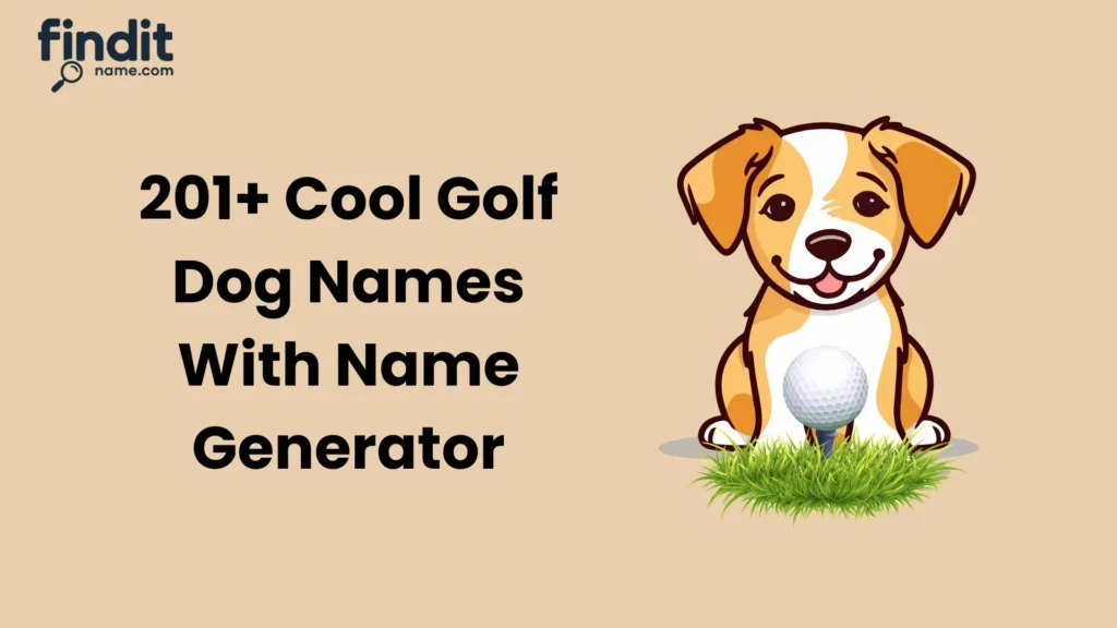 Golf Dog Names