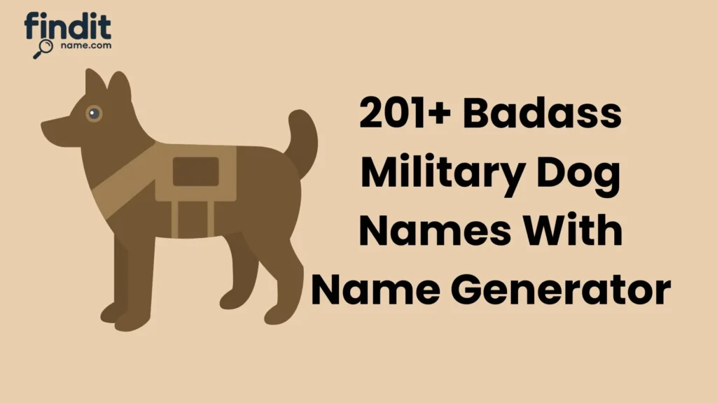 Military Dog Names