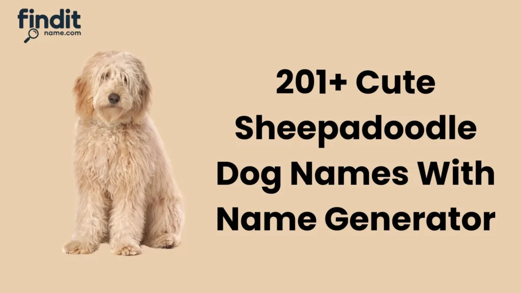 Sheepadoodle Dog Names