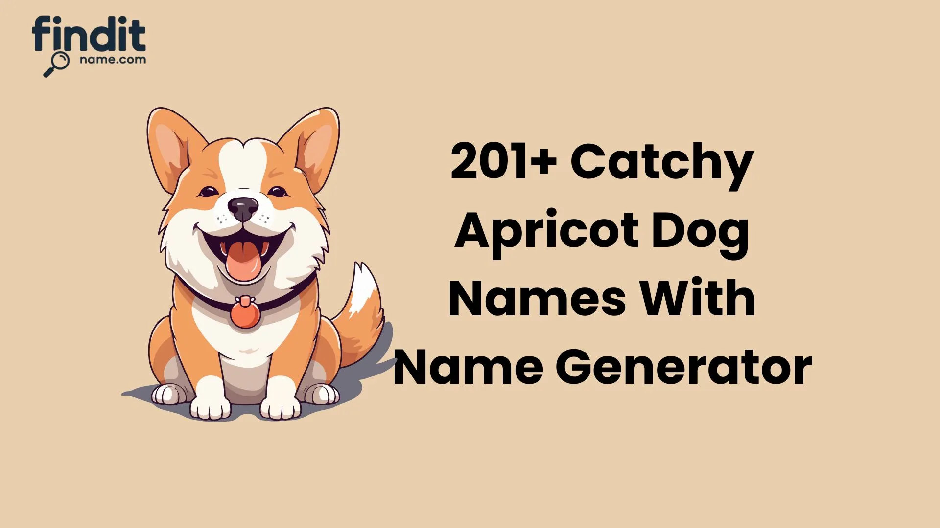 Catchy Apricot Dog Names