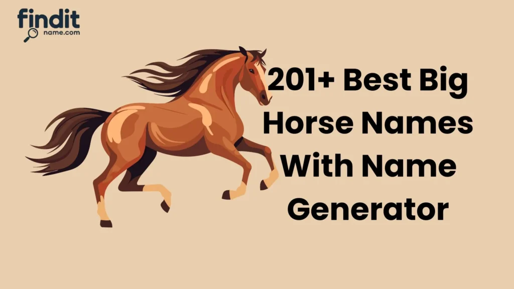 Best Big Horse Names