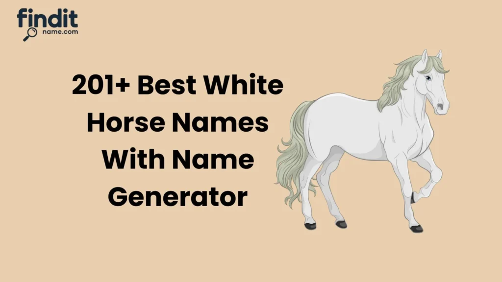 Best White Horse Names
