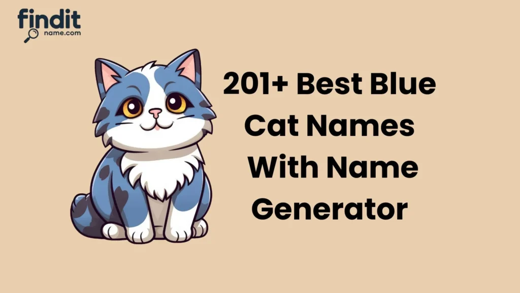Best Blue Cat Names With Name Generator