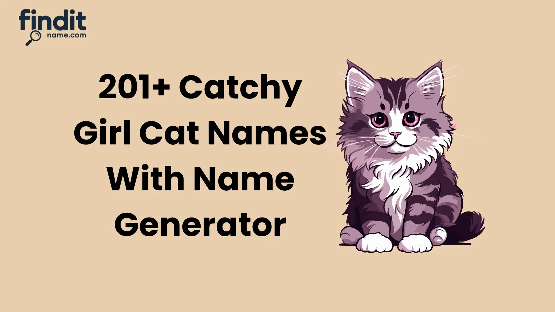 Catchy Girl Cat Names