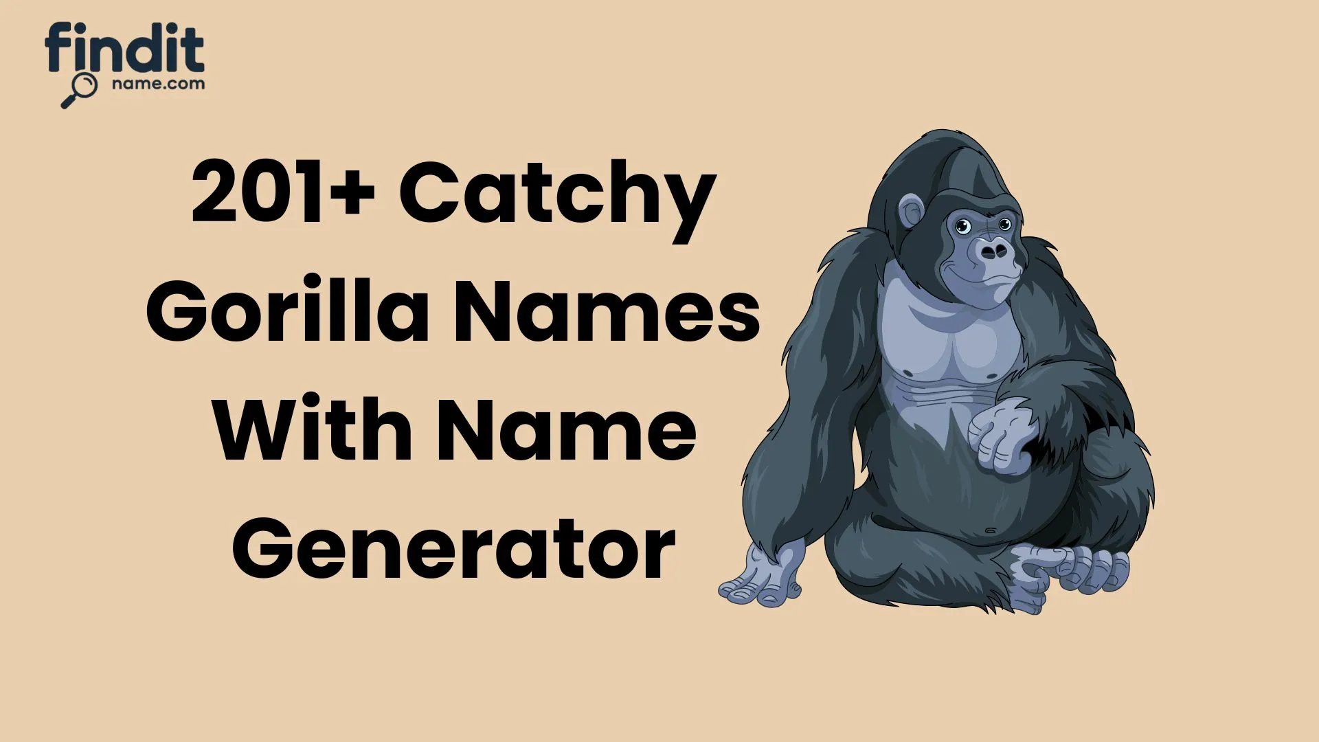 Catchy Gorilla Names