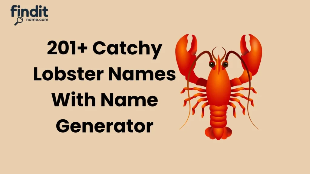 Catchy Lobster Names