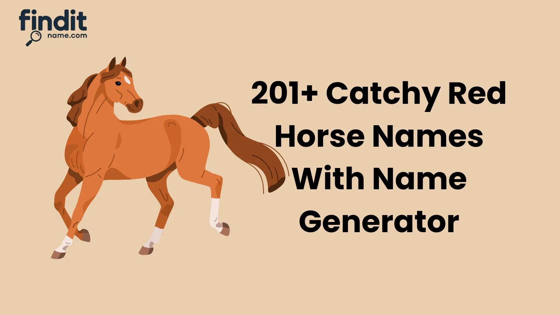 Catchy Red Horse Names