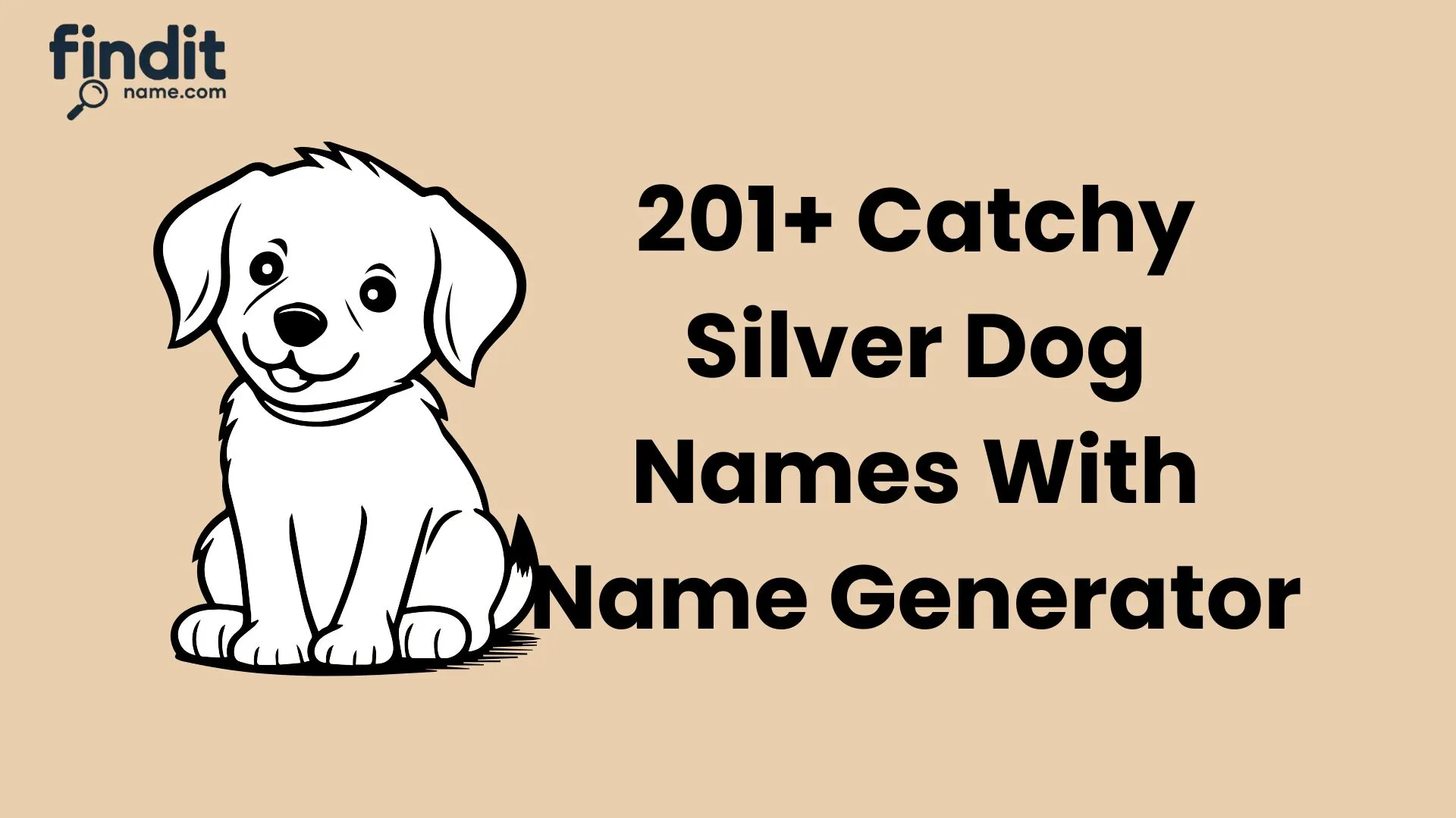 Catchy Silver Dog Names