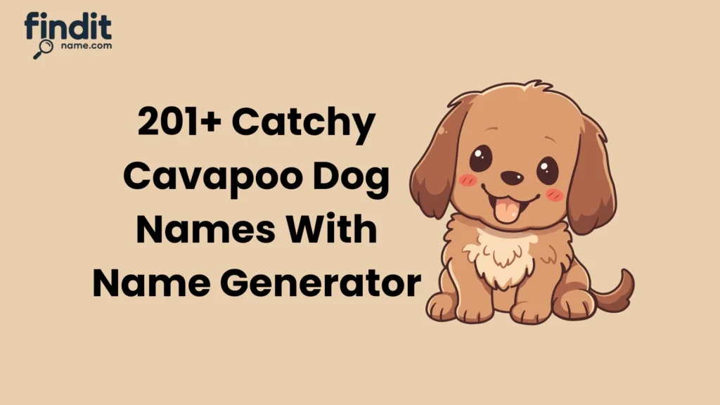 Catchy Cavapoo Dog Names