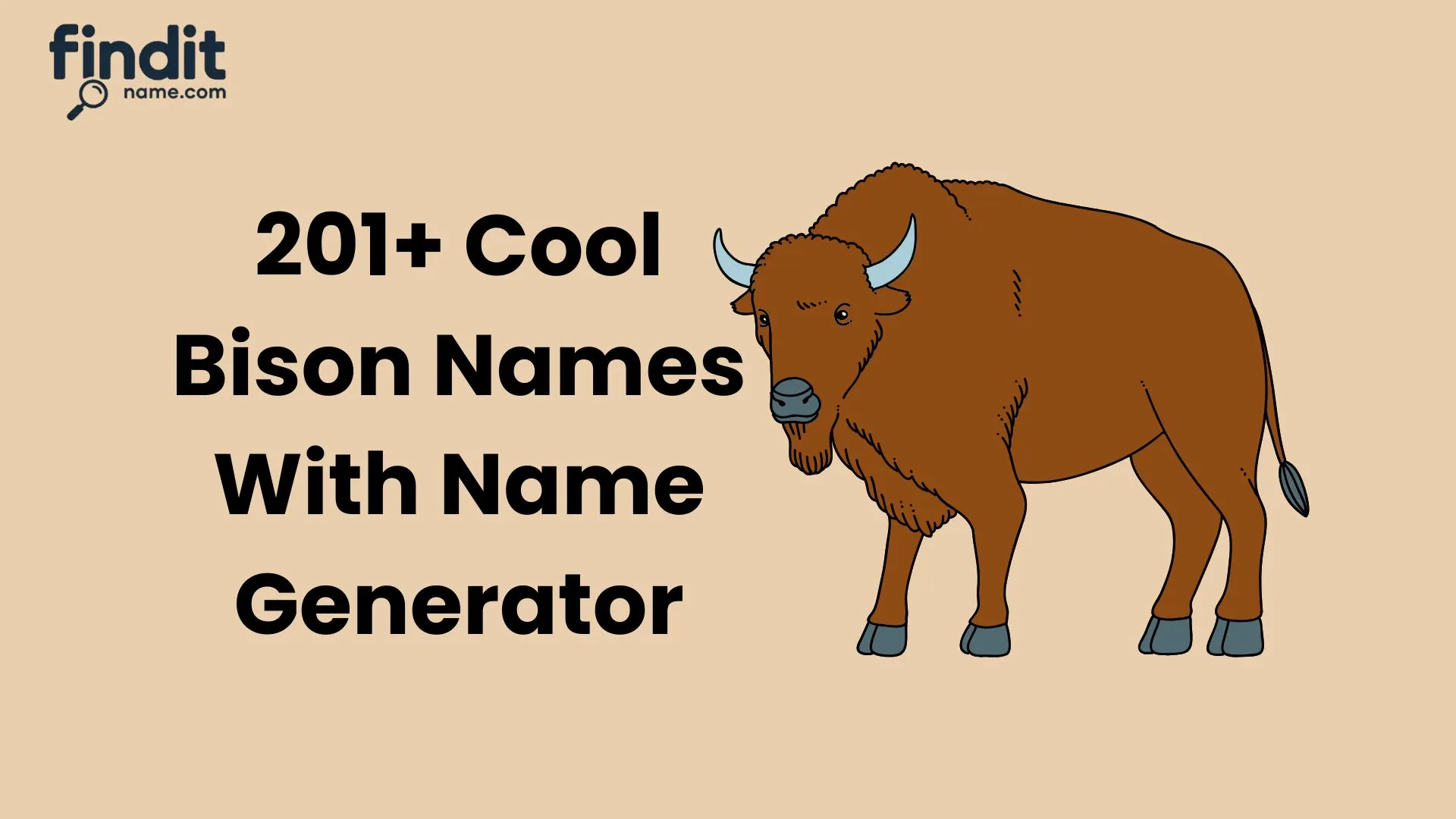 Cool Bison Names