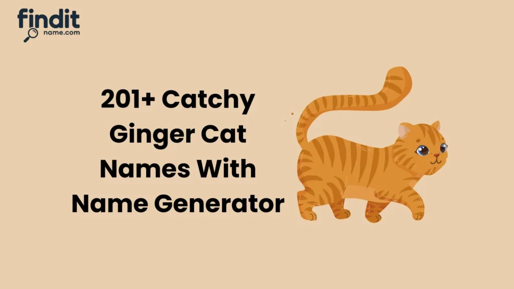 Ginger Cat Names