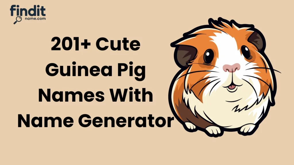 Guinea Pig Names