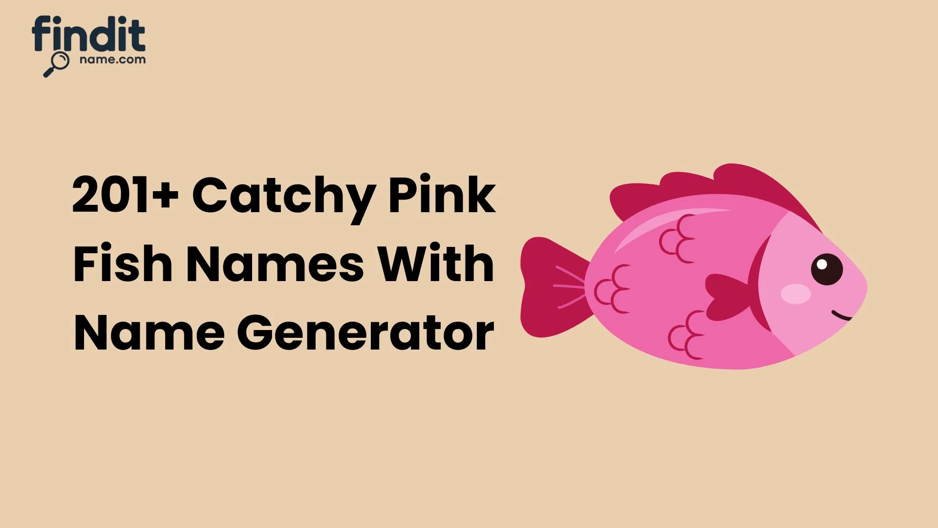 Pink Fish Names
