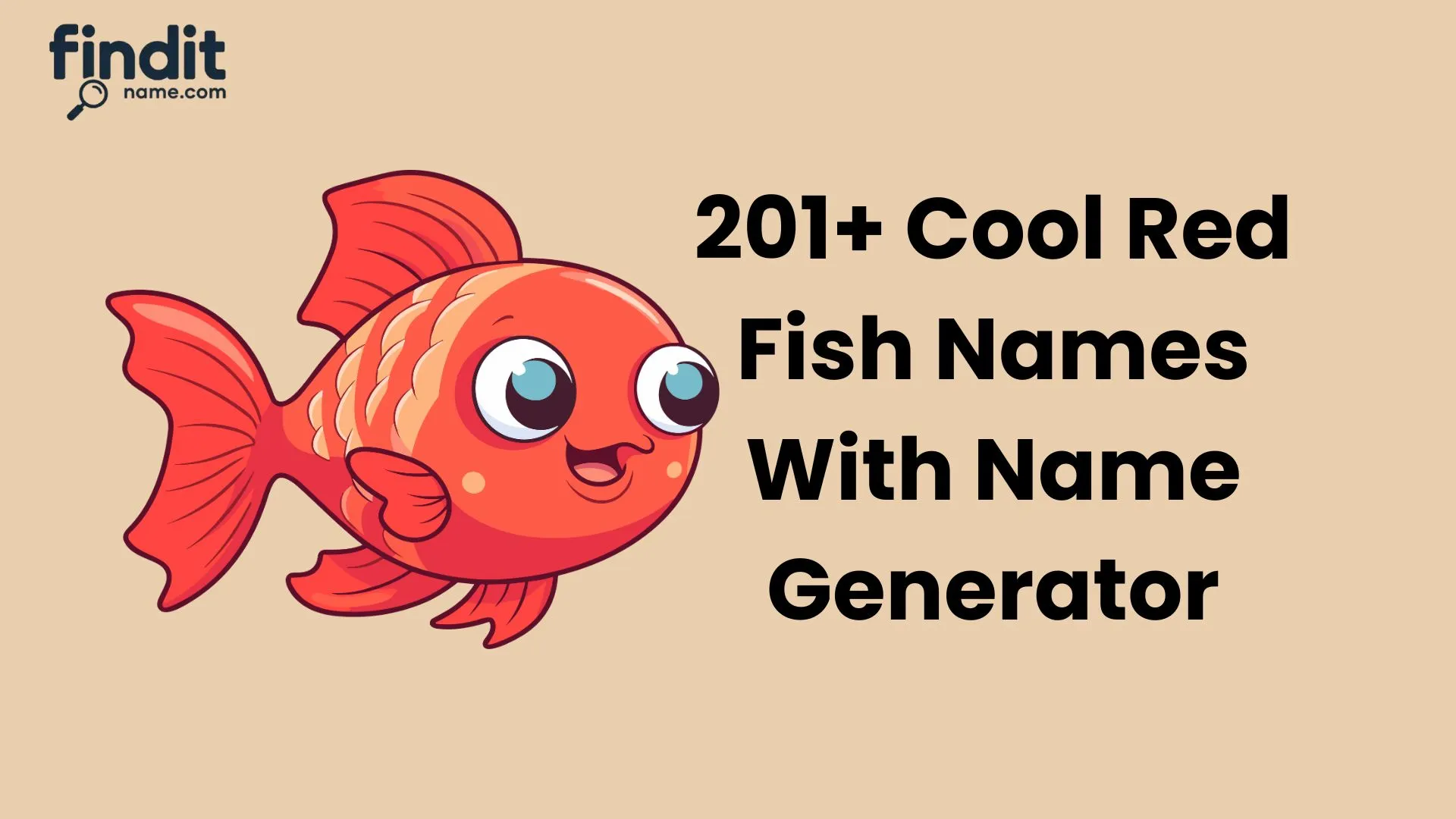 Cool And Catchy Red Fish Names