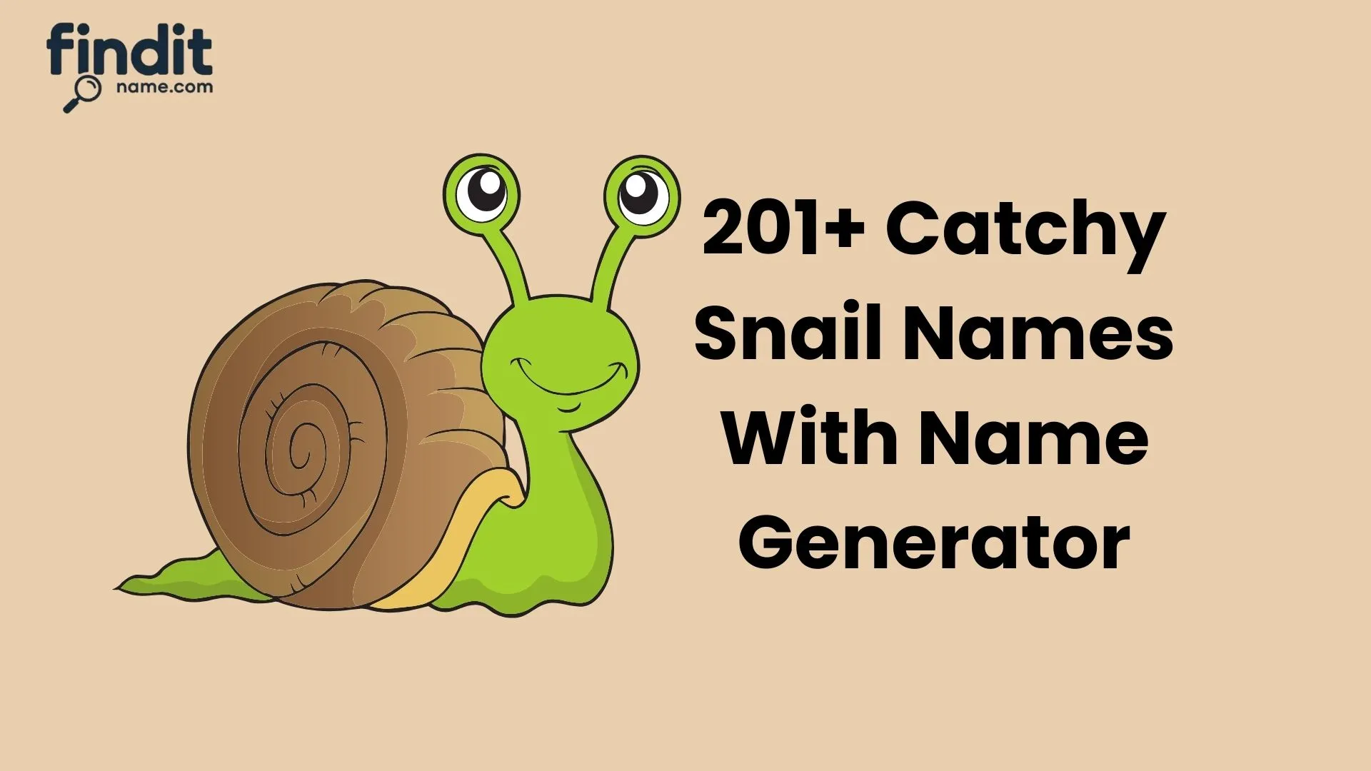 Cute And Catchy Snail Names With Name Generator