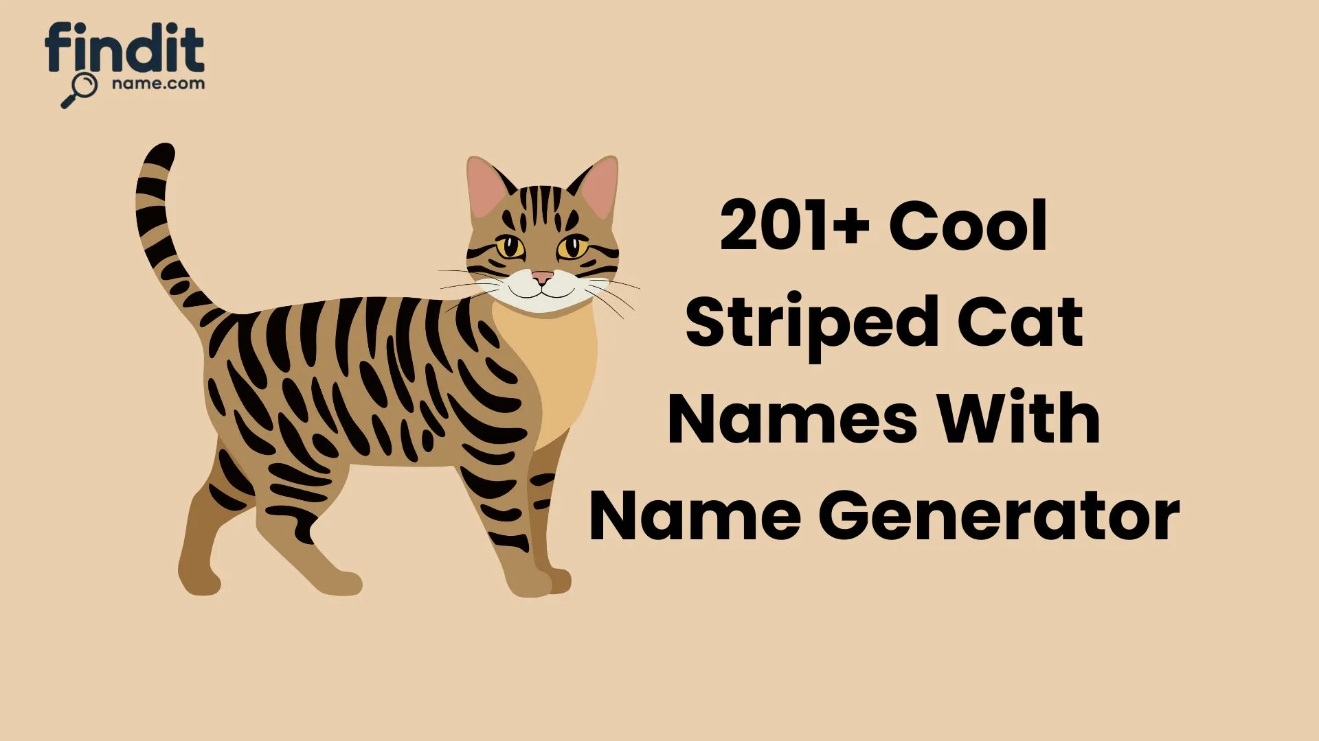 Cool Striped Cat Names