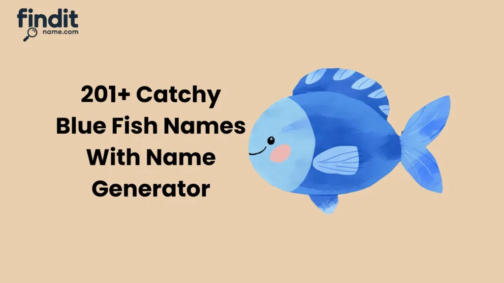 Blue Fish Names