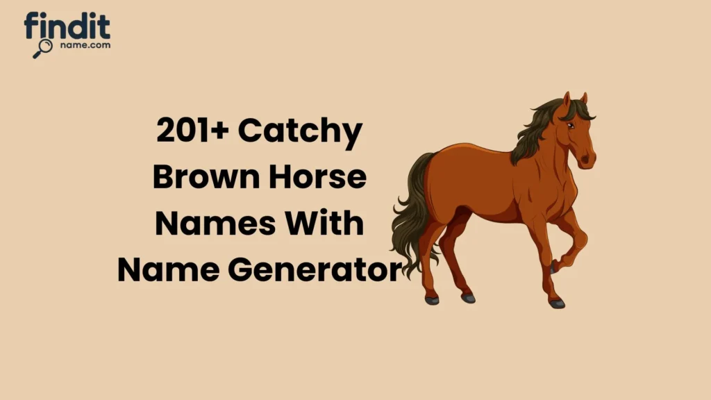 Brown Horse Names