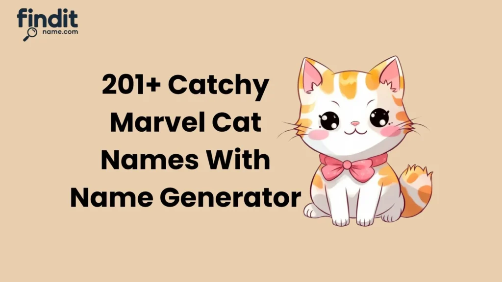 Marvel Cat Names