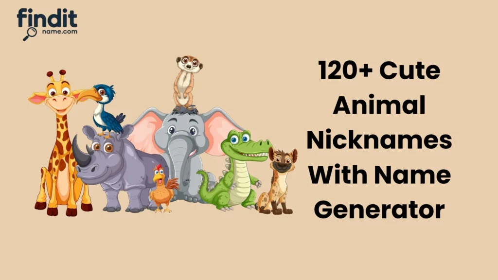 Cute And Catchy Animal Nicknames With Name Generator