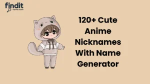 Anime Nicknames