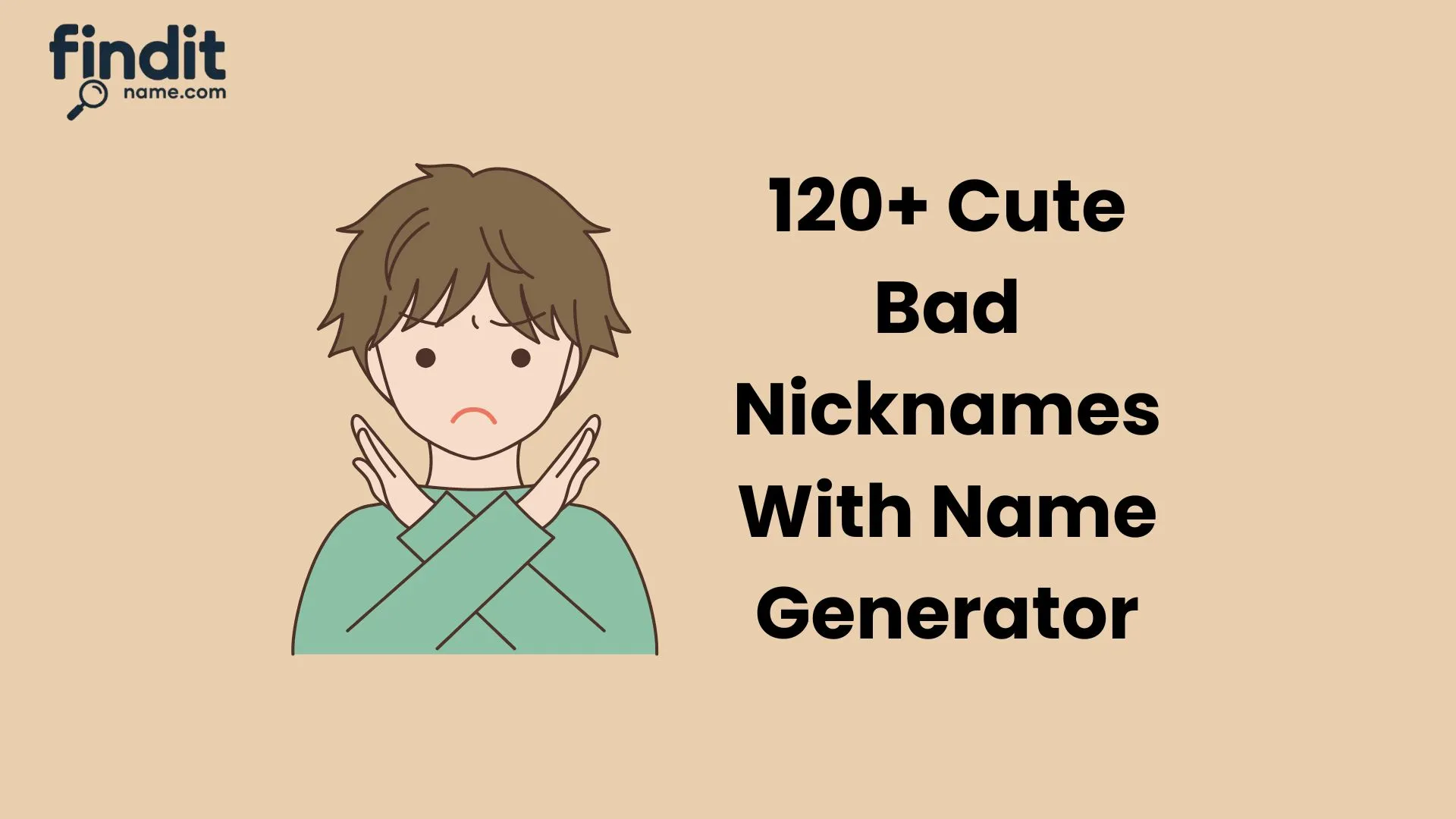 Cute & Catchy Bad Nicknames With Name Generator