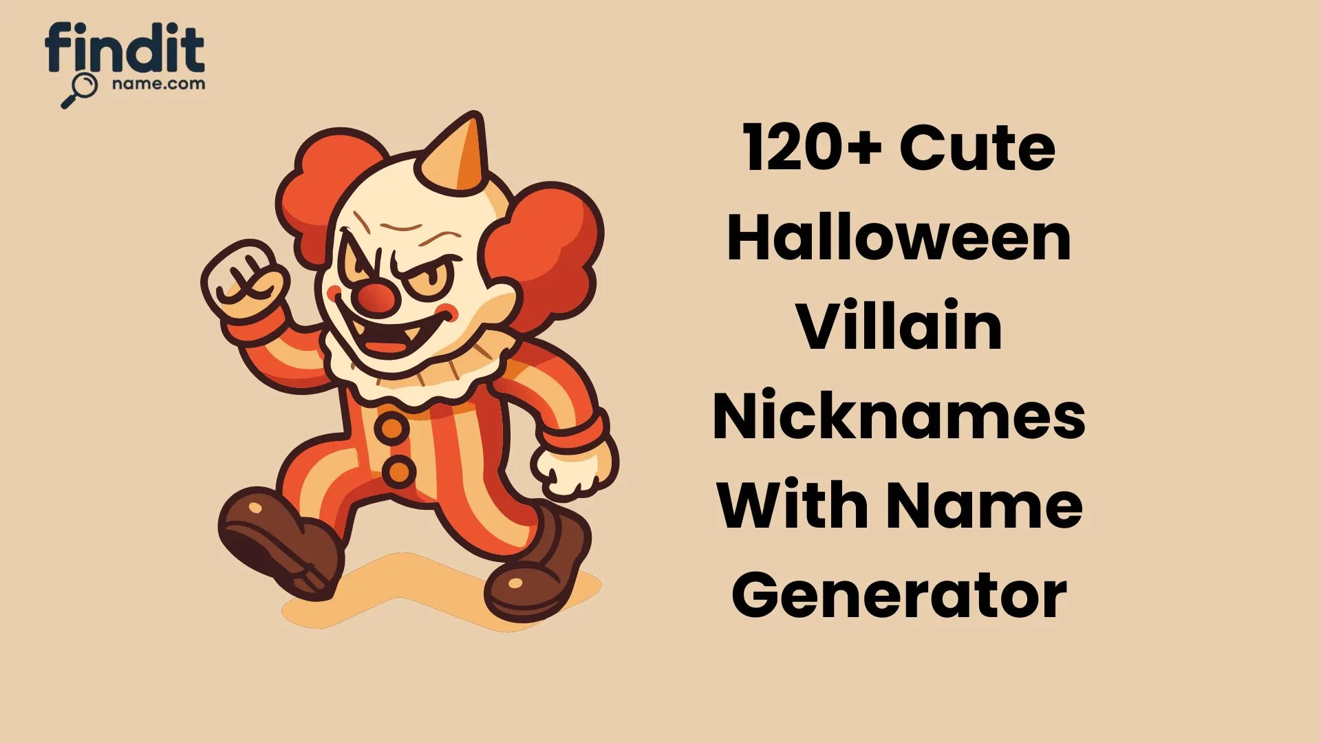 Halloween Villain Nicknames