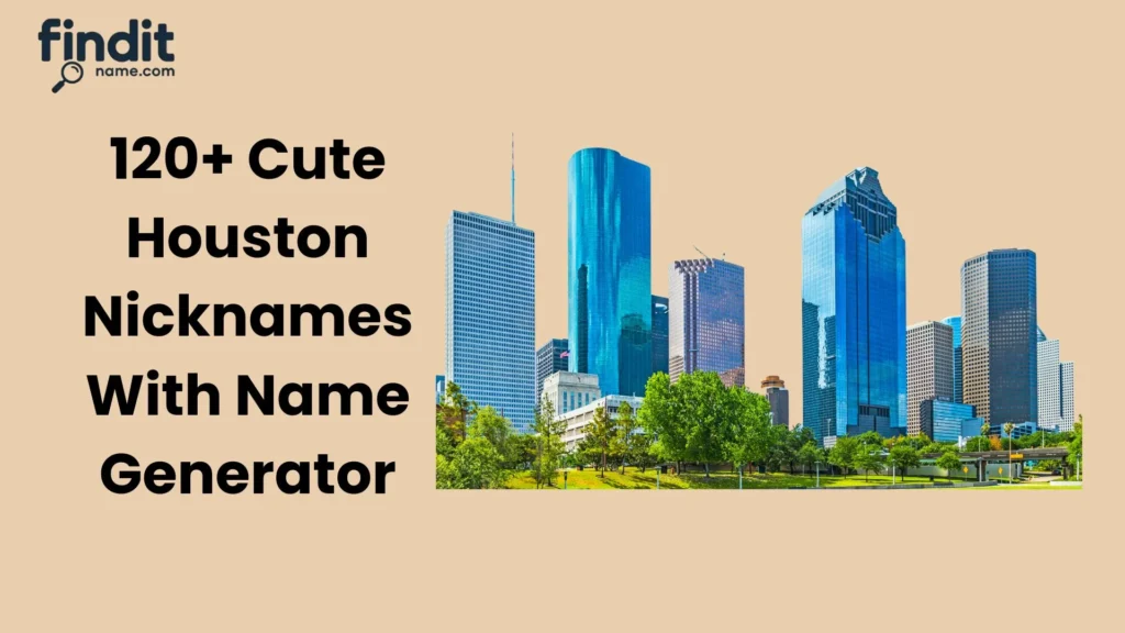 Cute And Catchy Houston Nicknames