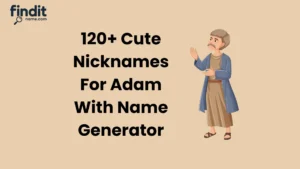 Nicknames For Adam