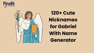 Nicknames for Gabriel
