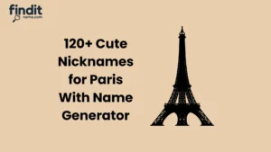 Nicknames for Paris