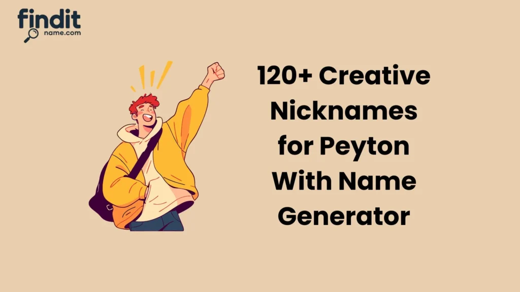 Nicknames for Peyton
