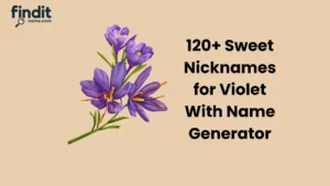 Nicknames for Violet
