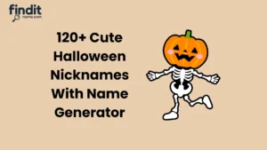 Cute And Catchy Halloween Nicknames With Name Generator